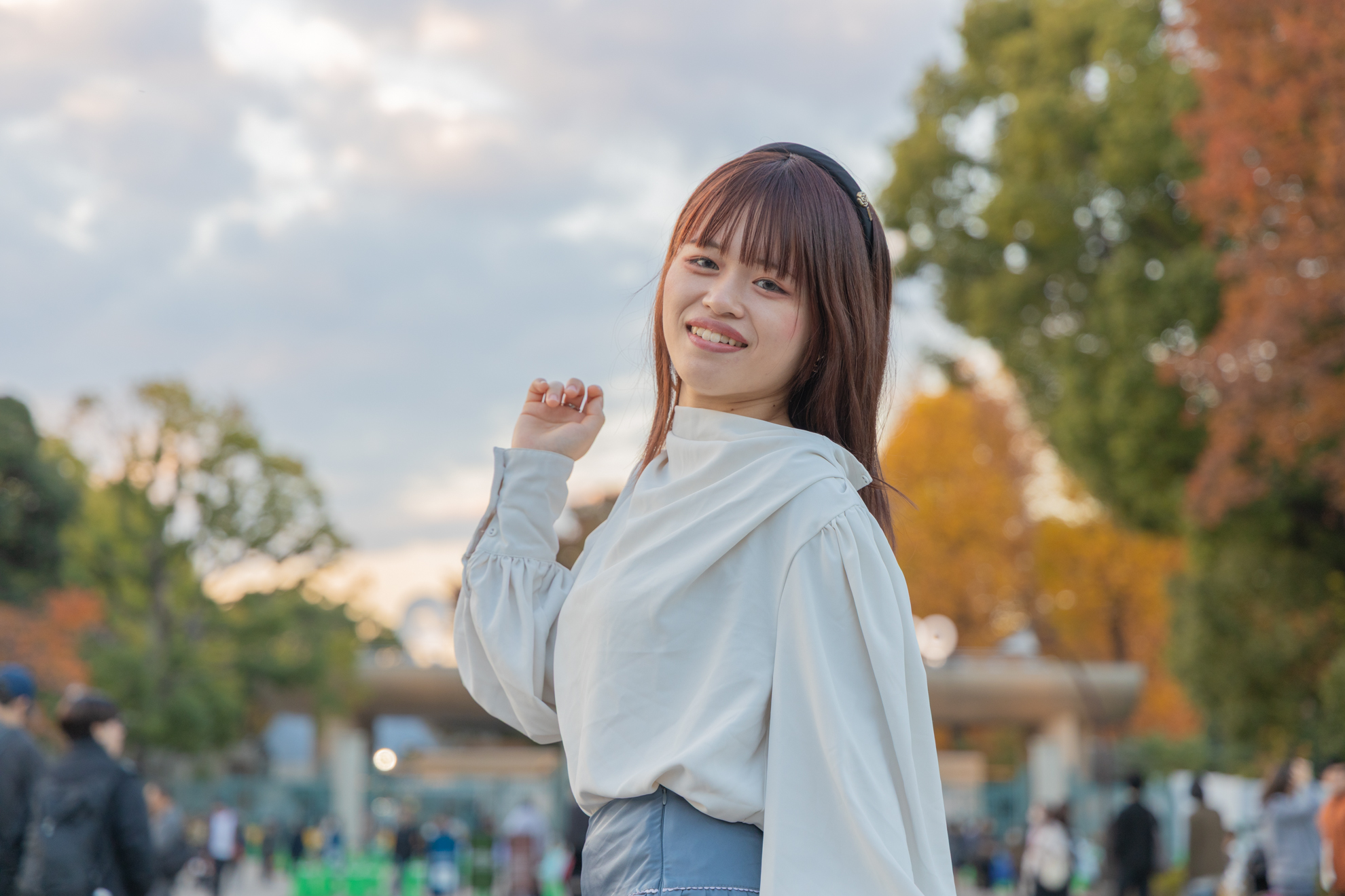 めるとさん@上野公園