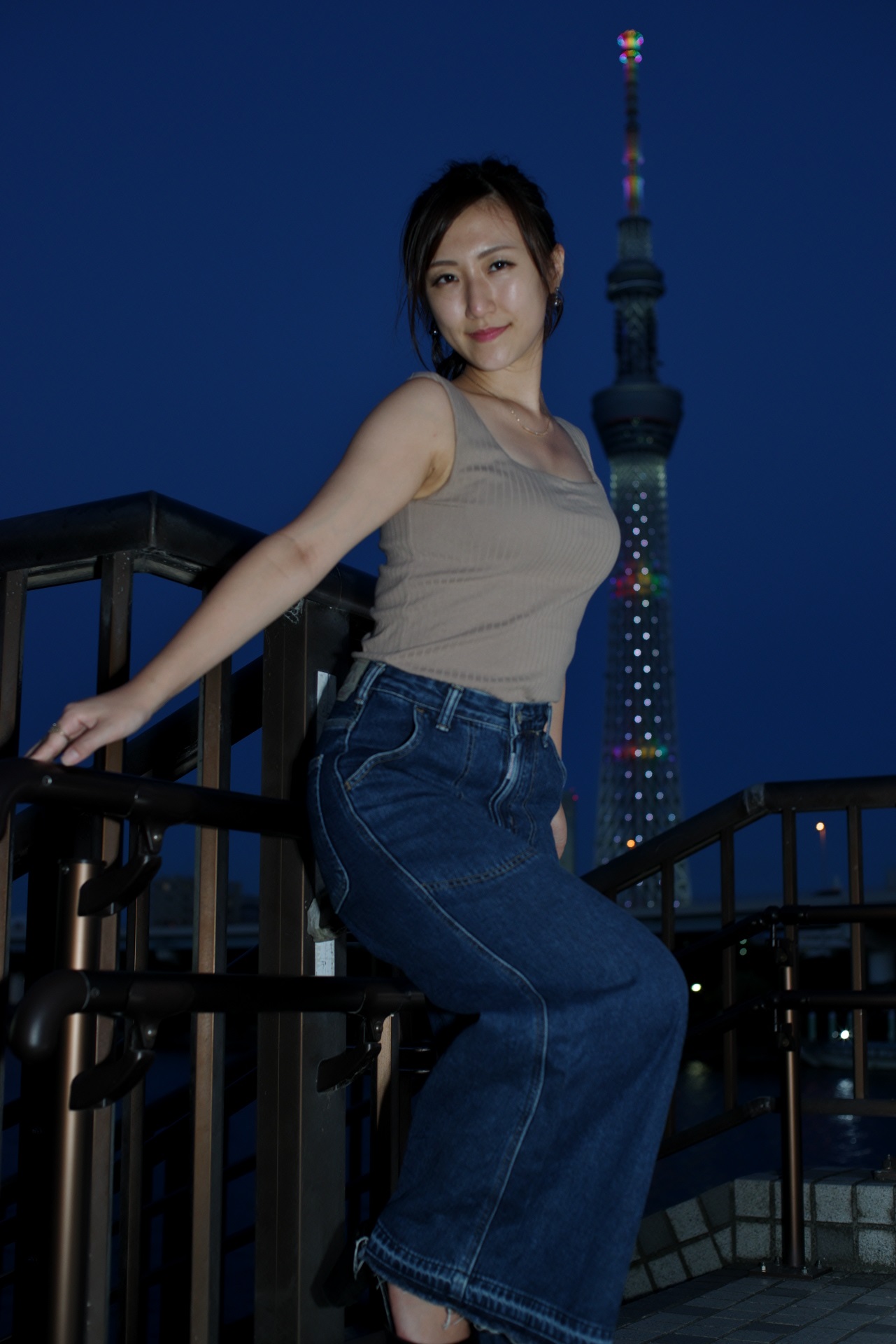 8/30　片瀬あゆみさん　浅草撮影
