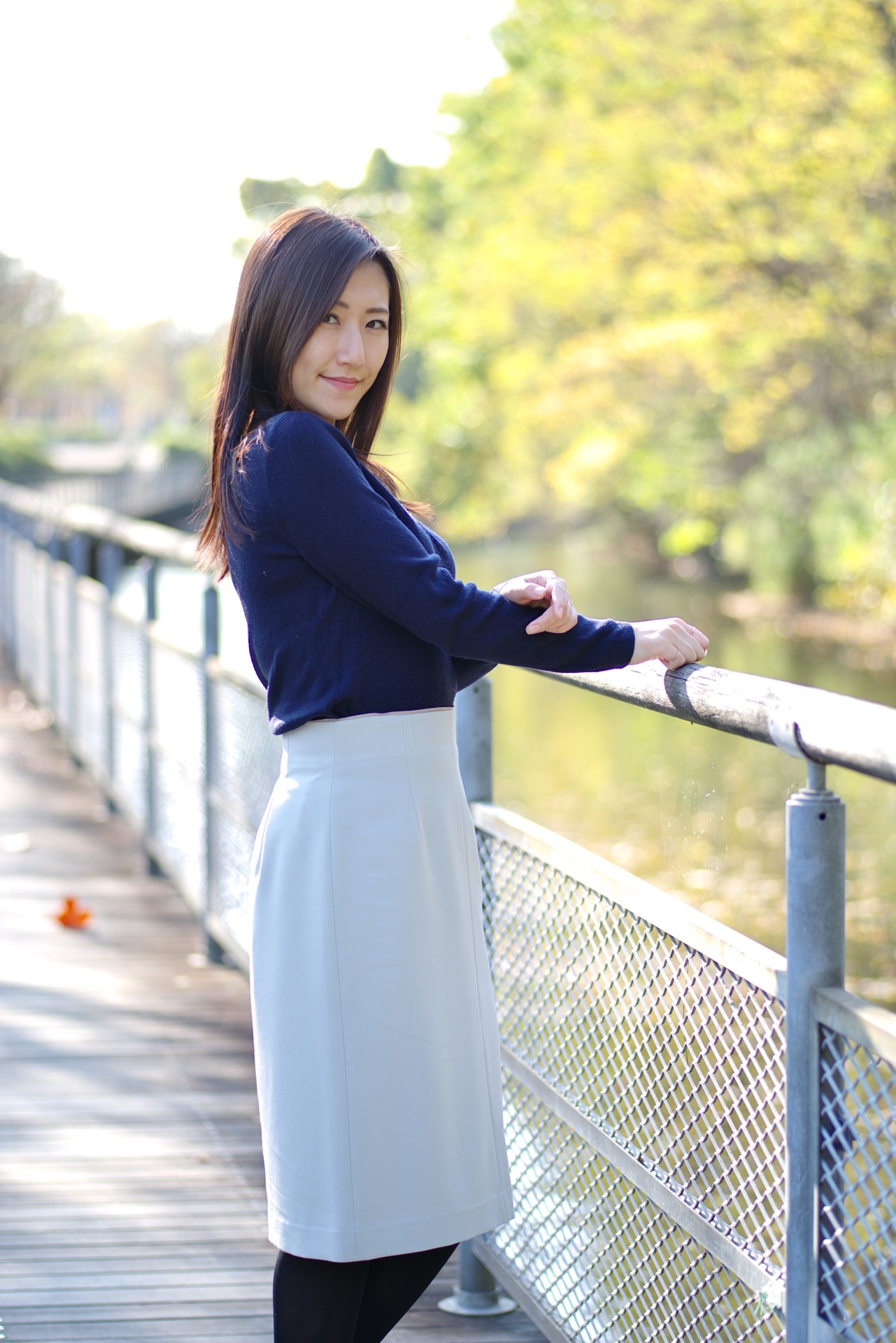 11/15　片瀬あゆみさん　紅葉撮影