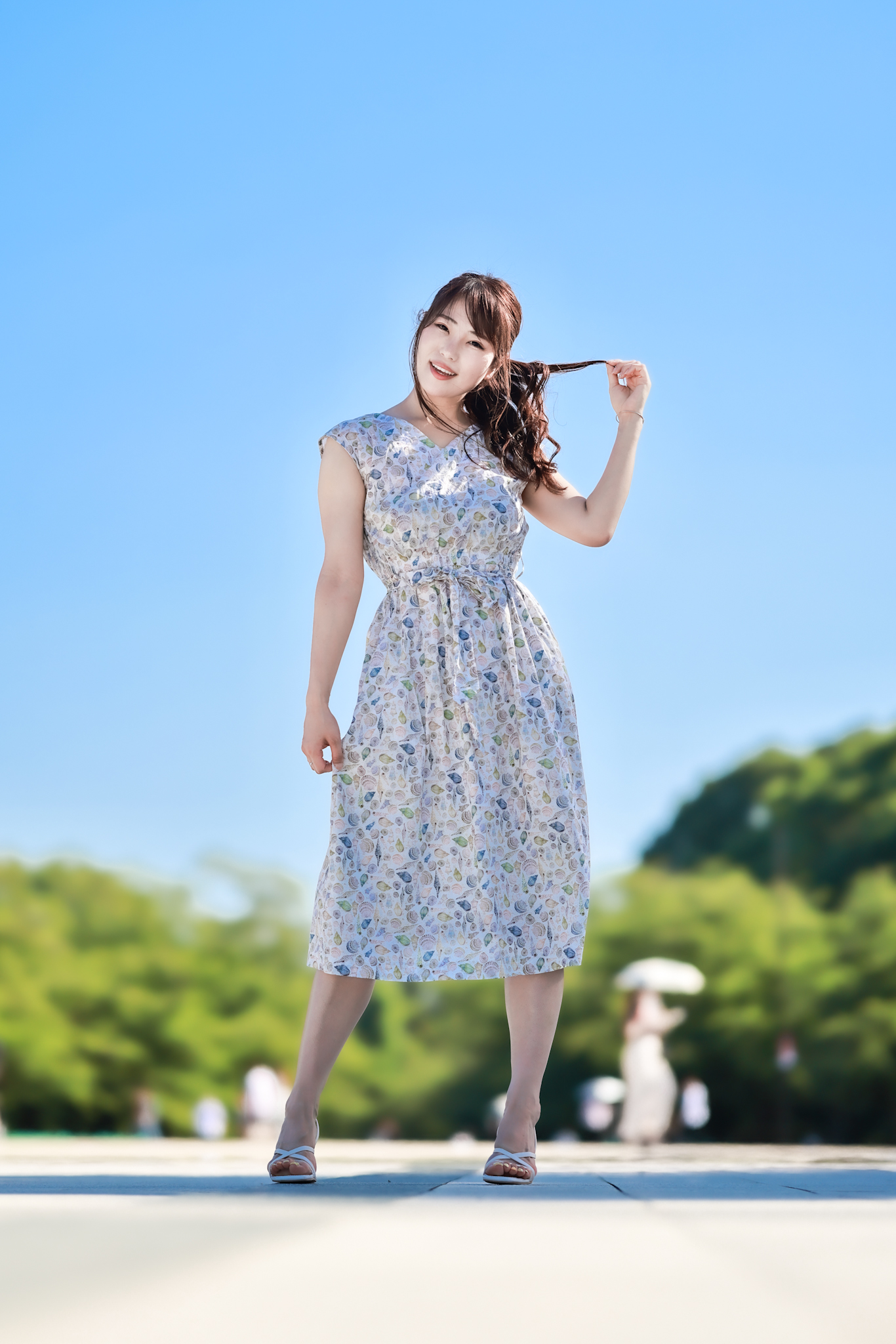 唯さん　@上野公園