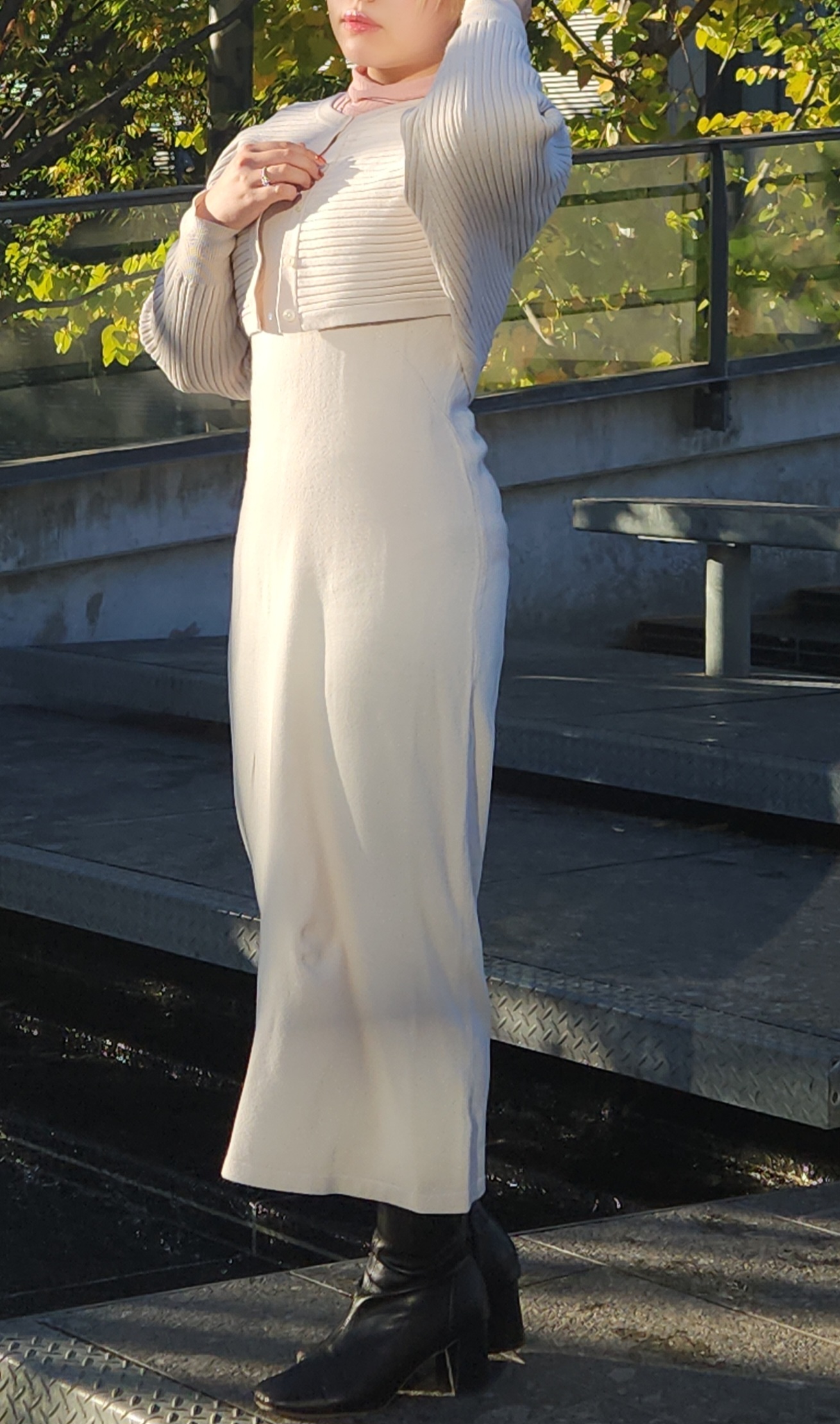 ワンピース（白）