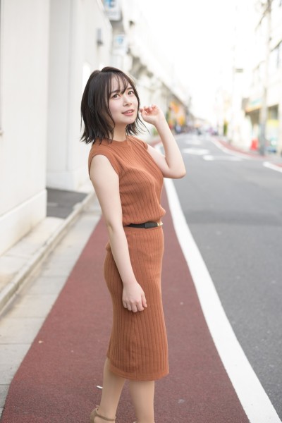 ニットのセットアップ