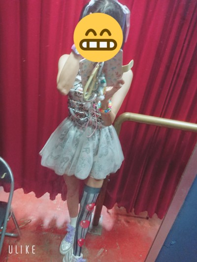 スカル柄ワンピース
